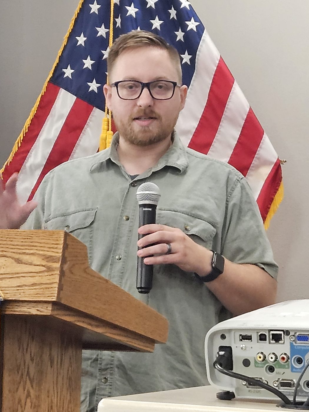 Talking With the Waterloo Rotary Club